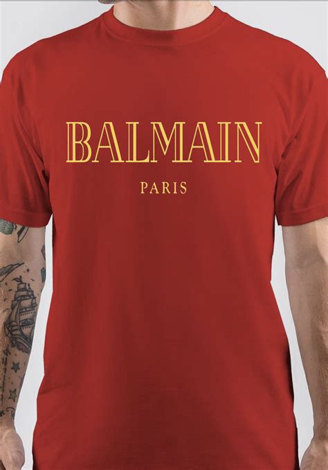 balmain paris t shirts.